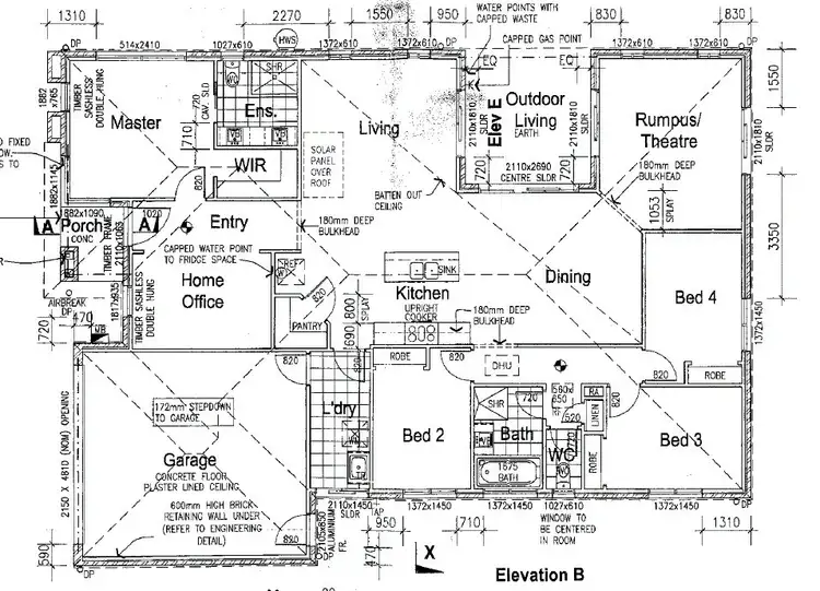 Floorplan of Homely house listing, 1 Fentonhill Parade, Sunbury VIC 3429