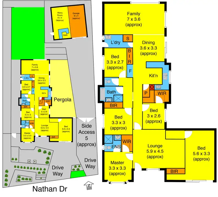 Floorplan of Homely house listing, 26 Nathan Drive, Bacchus Marsh VIC 3340