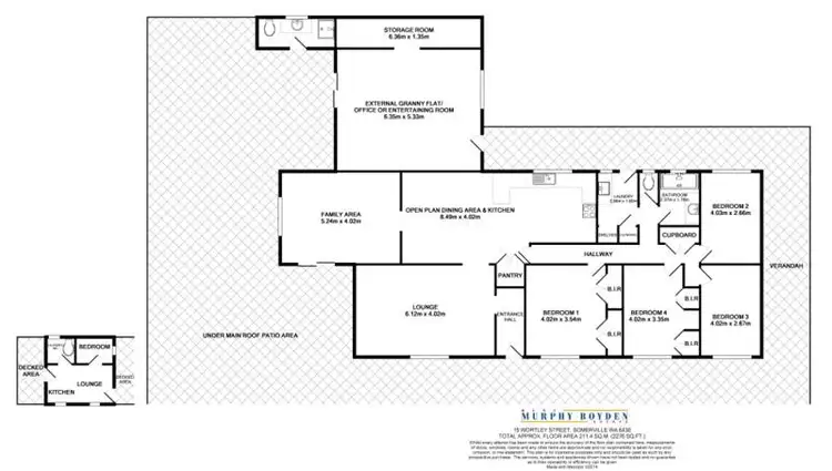 Floorplan of Homely house listing, 15 Wortley St Somerville, Kalgoorlie WA 6430