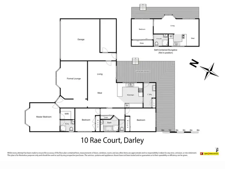 Floorplan of Homely house listing, 10 Rae Court, Darley VIC 3340