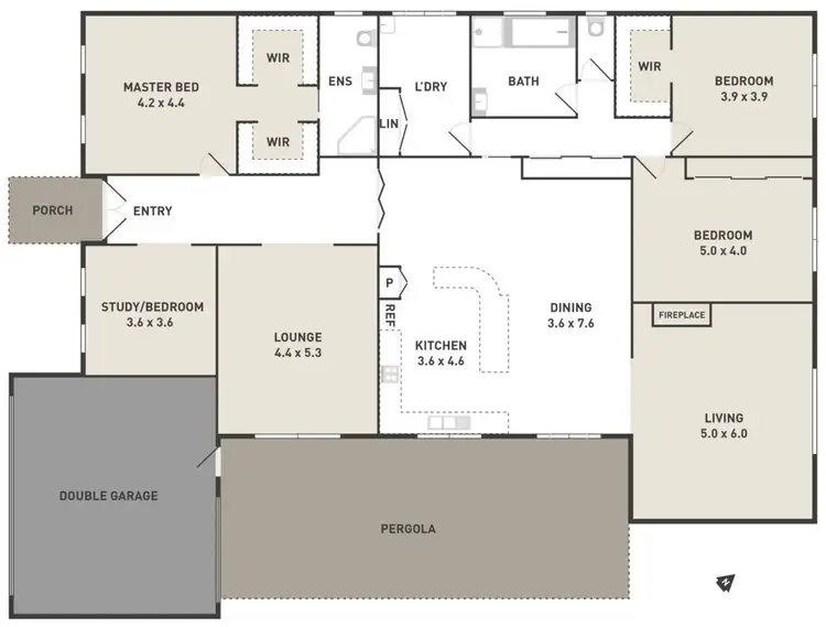Floorplan of Homely house listing, 22 Landsbourgh Avenue, Taylors Lakes VIC 3038