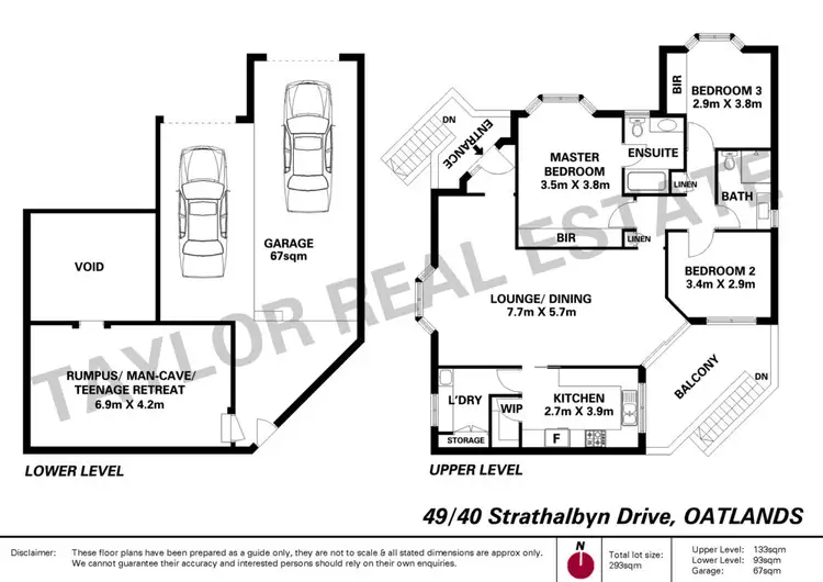 Floorplan of Homely townhouse listing, 49/40 Strathalbyn Drive, Oatlands NSW 2117
