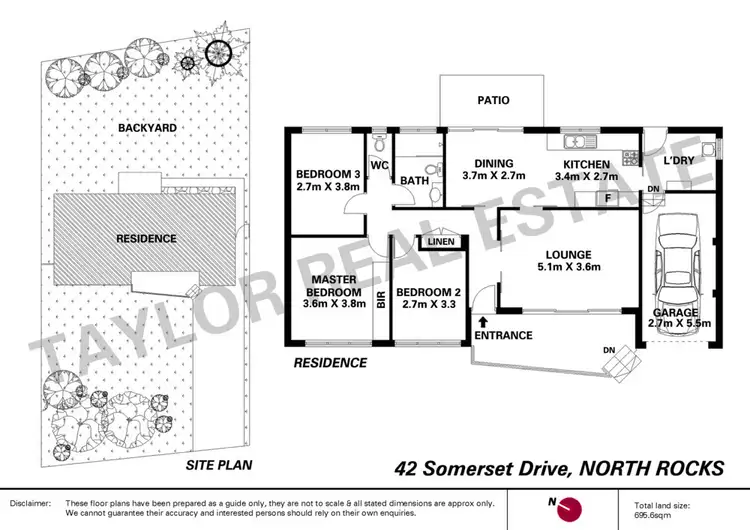Floorplan of Homely house listing, 42 Somerset Drive, North Rocks NSW 2151