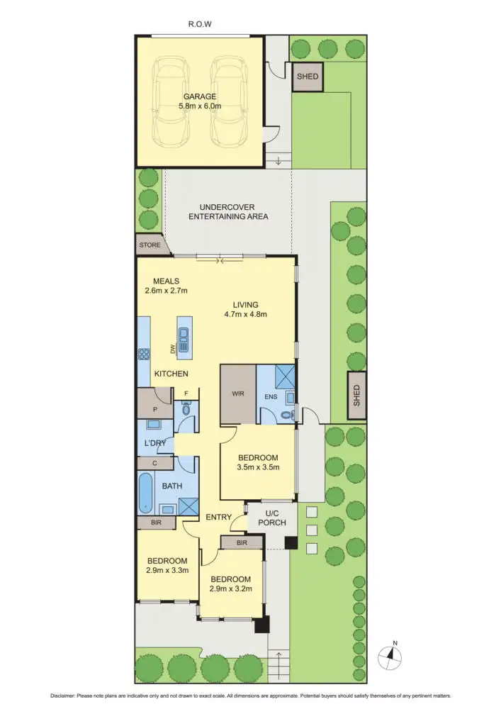 Floorplan of Homely house listing, 21 Kinetic Way, Craigieburn VIC 3064