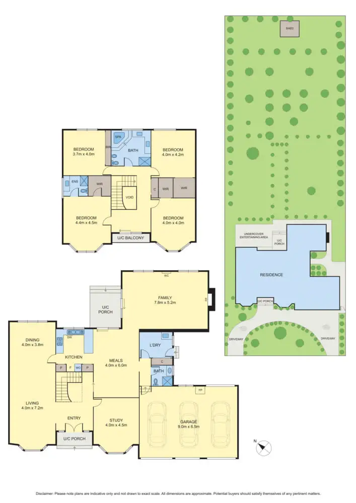 Floorplan of Homely house listing, 6 Murray Court, Greenvale VIC 3059