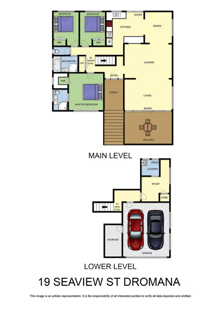 Floorplan of Homely house listing, 19 Seaview Street, Dromana VIC 3936