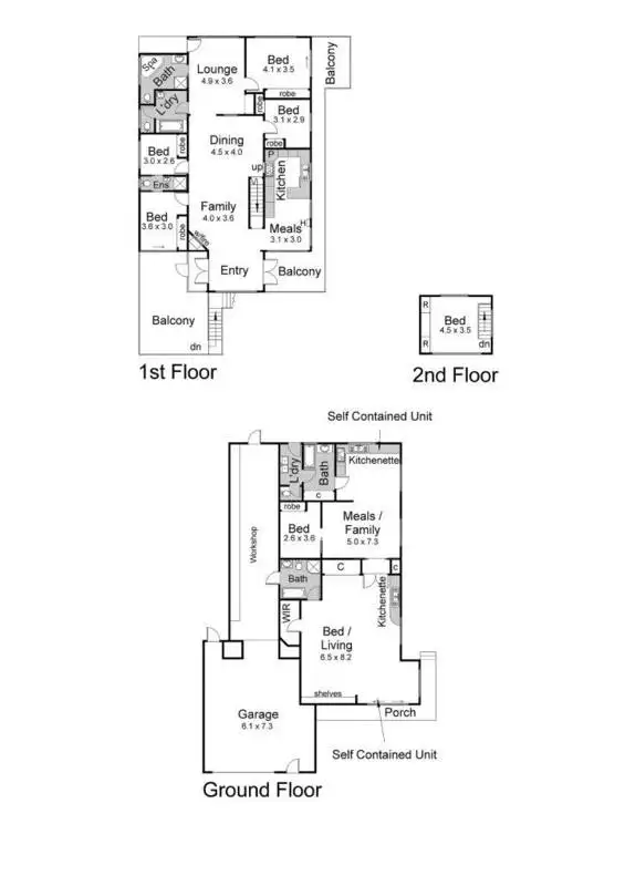 Floorplan of Homely house listing, 87 Bayview Road, Mccrae VIC 3938