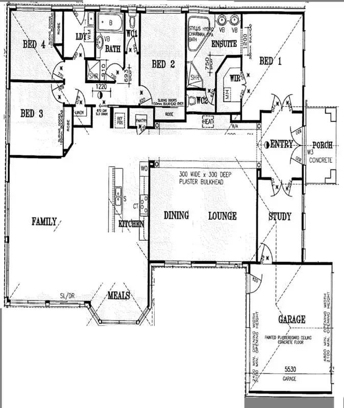 Floorplan of Homely house listing, 17 James Court, Hillside VIC 3037