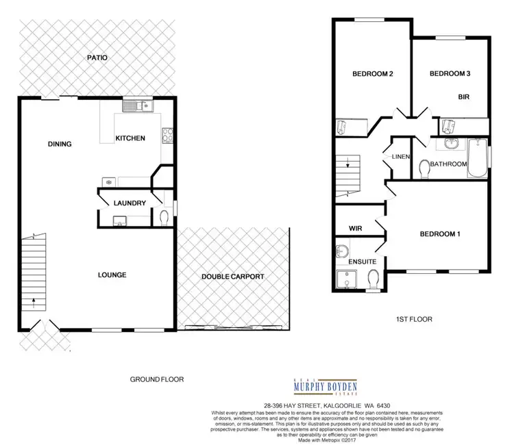 Floorplan of Homely house listing, 28-396 Hay Street, Somerville WA 6430