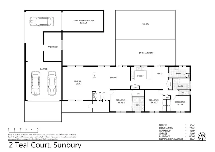 Floorplan of Homely house listing, 2 Teal Court, Sunbury VIC 3429