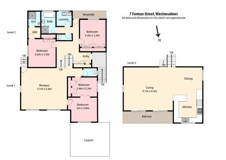 Floorplan of Homely house listing, 7 Forman Street, Westmeadows VIC 3049