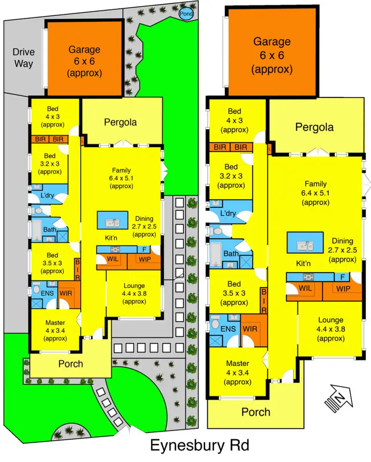 Floorplan of Homely house listing, 637 Eynesbury Road, Eynesbury VIC 3338