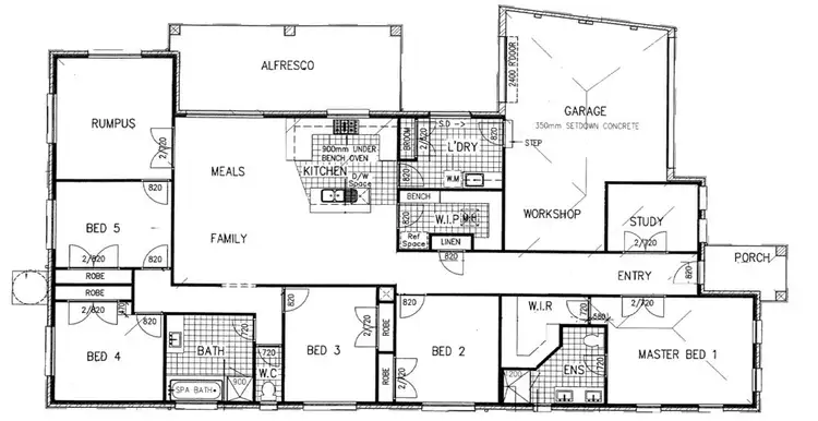 Floorplan of Homely house listing, 17 Maddingley Road (Cambridge), Attwood VIC 3049