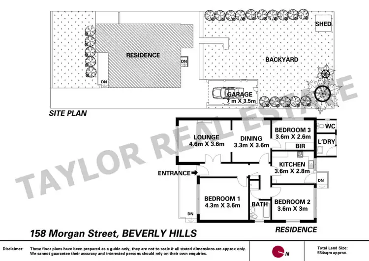 Floorplan of Homely house listing, 158 Morgan Street, Beverly Hills NSW 2209