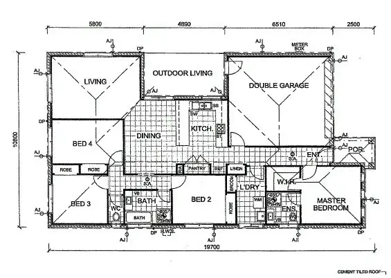 Floorplan of Homely house listing, 49 Courtney Drive, Sunbury VIC 3429