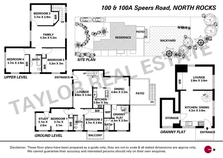 Floorplan of Homely house listing, 100 Speers Road, North Rocks NSW 2151