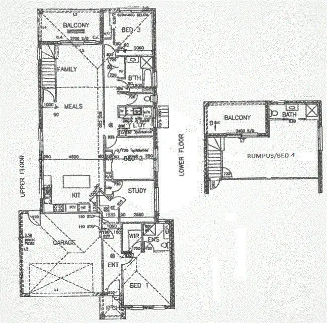 Floorplan of Homely house listing, 4 The Mews, Sunbury VIC 3429