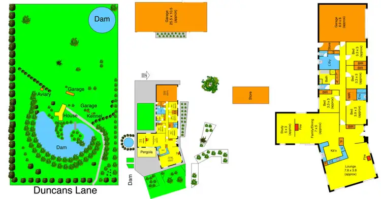 Floorplan of Homely house listing, 205 Duncans Lane, Diggers Rest VIC 3427