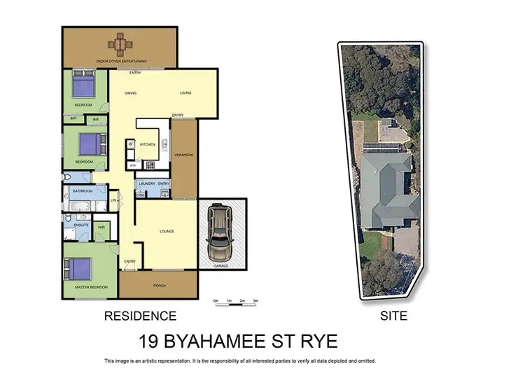 Floorplan of Homely house listing, 19 Byahamee Street, Rye VIC 3941