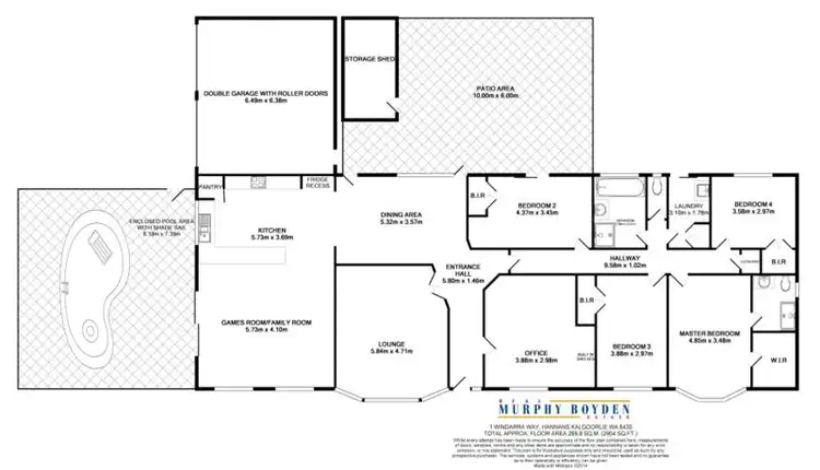 Floorplan of Homely house listing, 1 Windarra Way Hannans, Kalgoorlie WA 6430