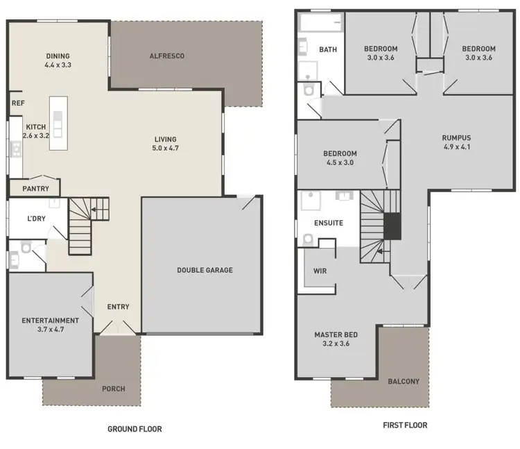 Floorplan of Homely house listing, 18 Edison Street, Plumpton VIC 3335