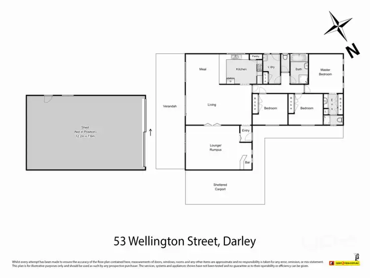 Floorplan of Homely house listing, 53 Wellington Street, Darley VIC 3340