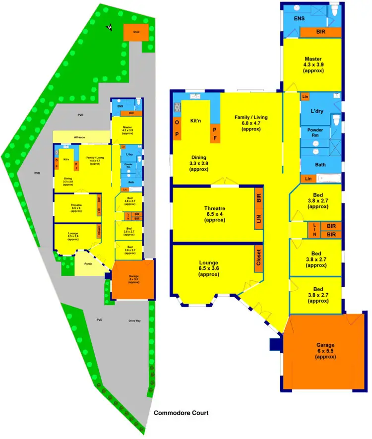 Floorplan of Homely house listing, 7 Commodore Court, Taylors Lakes VIC 3038