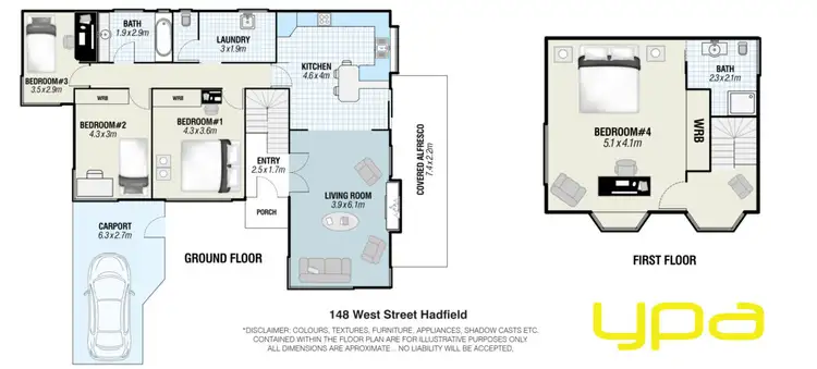 Floorplan of Homely house listing, 148 West Street, Hadfield VIC 3046