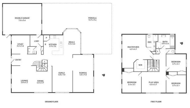 Floorplan of Homely house listing, 2 McNicholl Way, Delahey VIC 3037