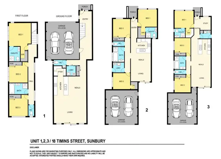 Floorplan of Homely house listing, 18 Timins Street, Sunbury VIC 3429