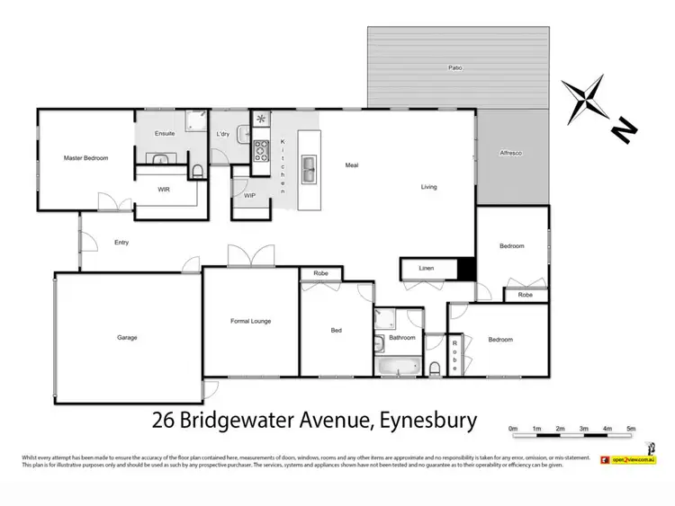 Floorplan of Homely house listing, 26 Bridgewater Avenue, Eynesbury VIC 3338