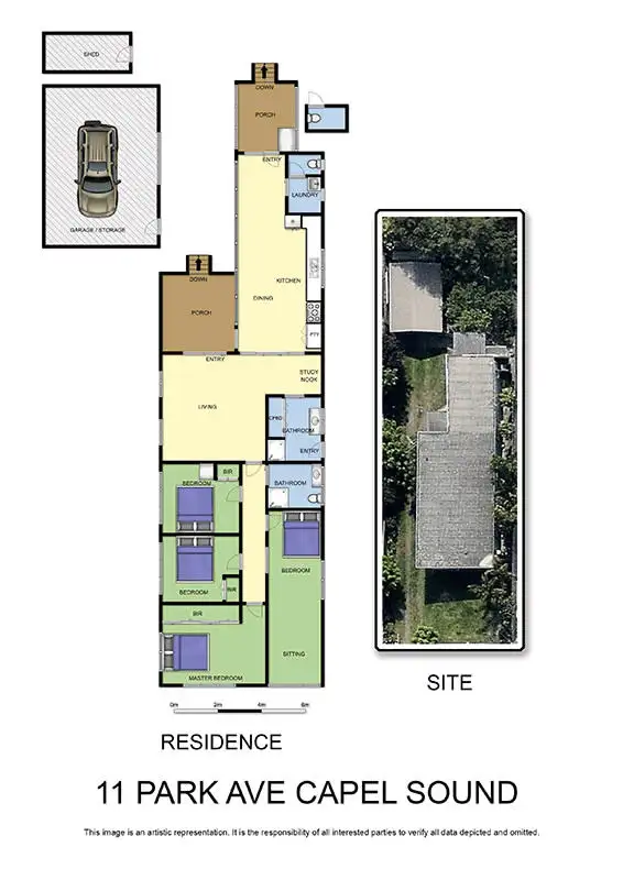 Floorplan of Homely house listing, 11 Park Avenue, Capel Sound VIC 3940