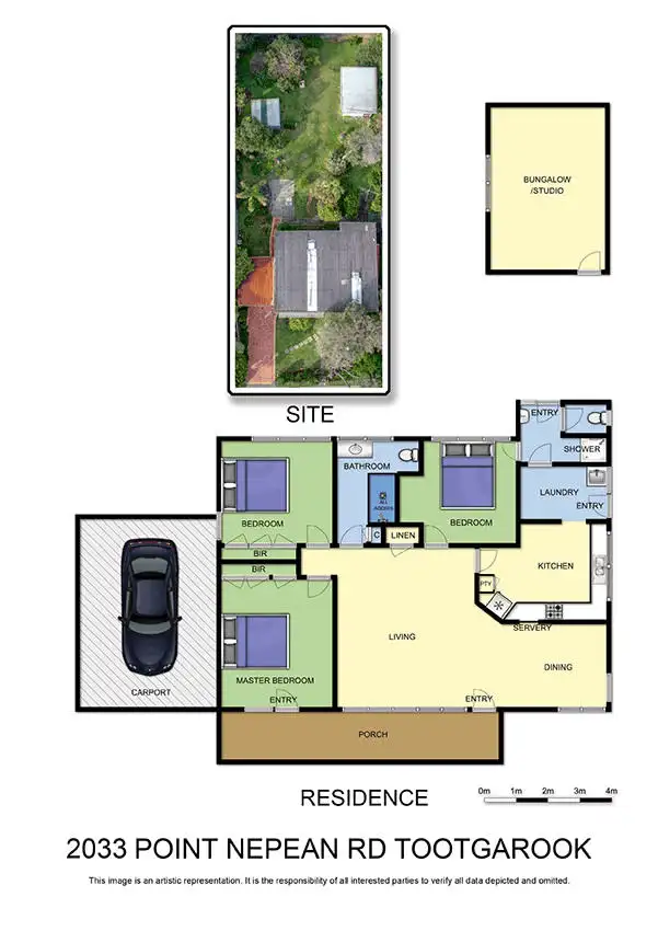 Floorplan of Homely house listing, 2033 Point Nepean Road, Tootgarook VIC 3941