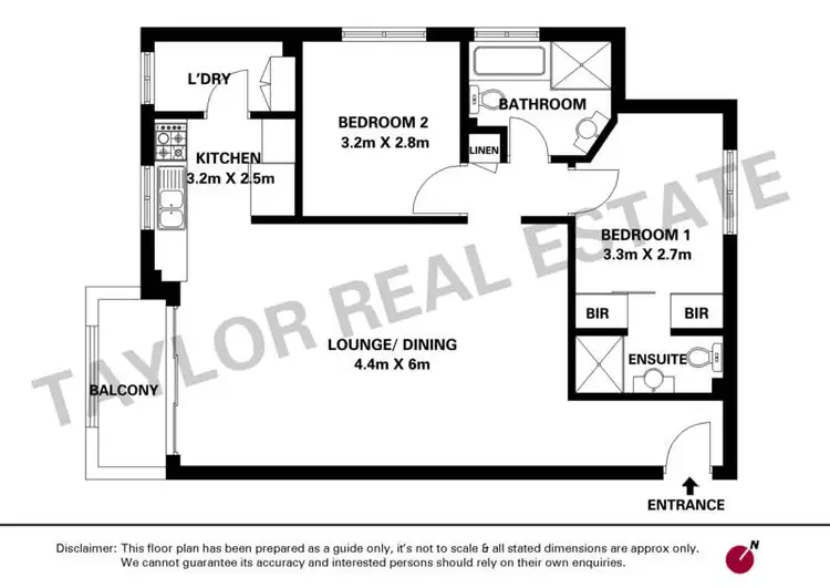 Floorplan of Homely unit listing, 6/29 Good Street, Westmead NSW 2145