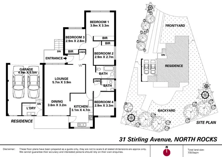 Floorplan of Homely house listing, 31 Stirling Avenue, North Rocks NSW 2151