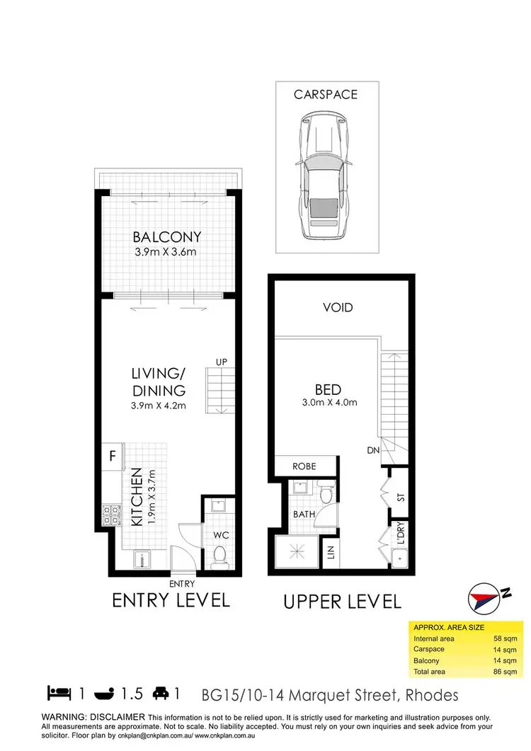 BG15/10-16 Marquet, Rhodes NSW 2138