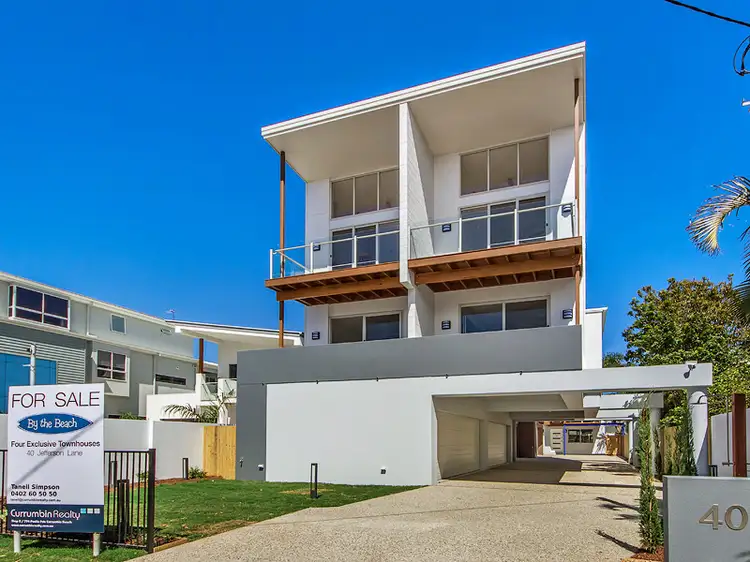 Main view of Homely townhouse listing, LOT 4/40 Jefferson Lane, Palm Beach QLD 4221