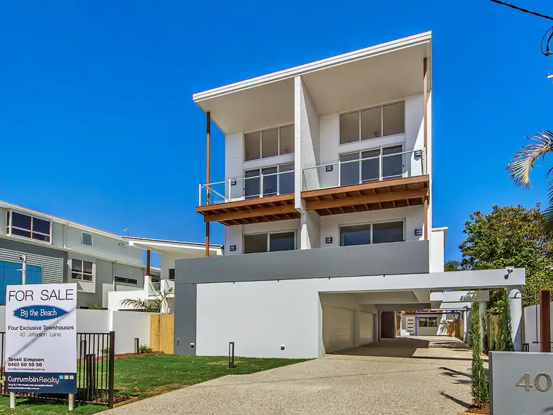 Main view of Homely townhouse listing, LOT 4/40 Jefferson Lane, Palm Beach QLD 4221