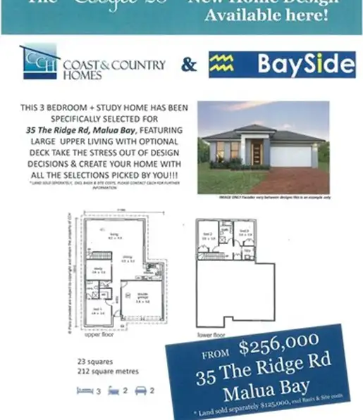Third view of Homely land listing, 35 The Ridge Road, Malua Bay NSW 2536