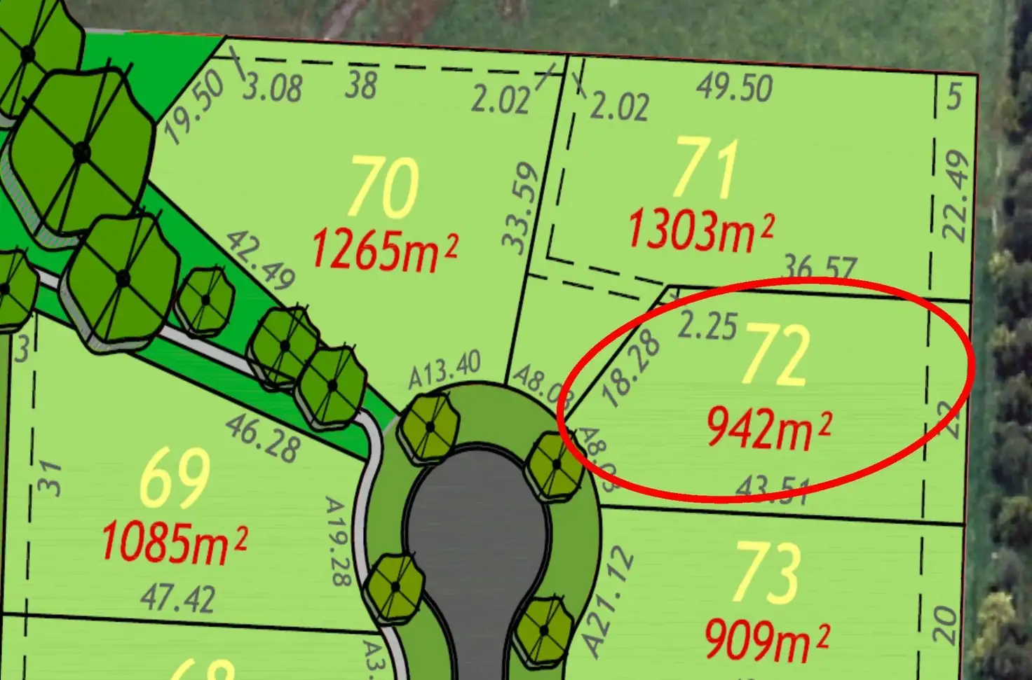 Main view of Homely land listing, Lot 72 SHINGLERS RIDGE, Leongatha VIC 3953