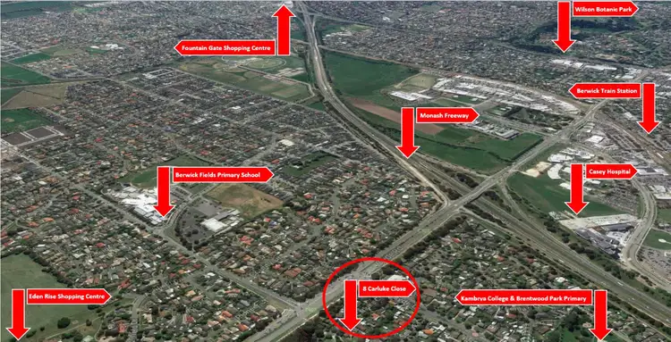 Second view of Homely land listing, 8 Carluke close, Berwick VIC 3806