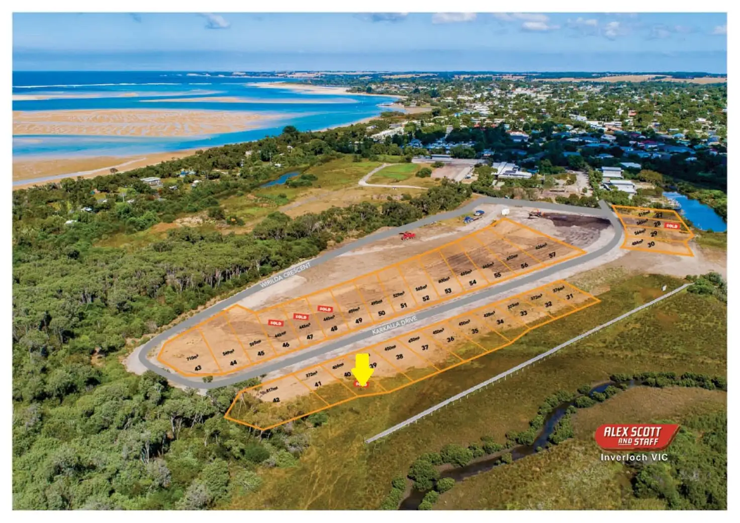 Main view of Homely land listing, LOT 40/83 Karkalla Drive, Inverloch VIC 3996