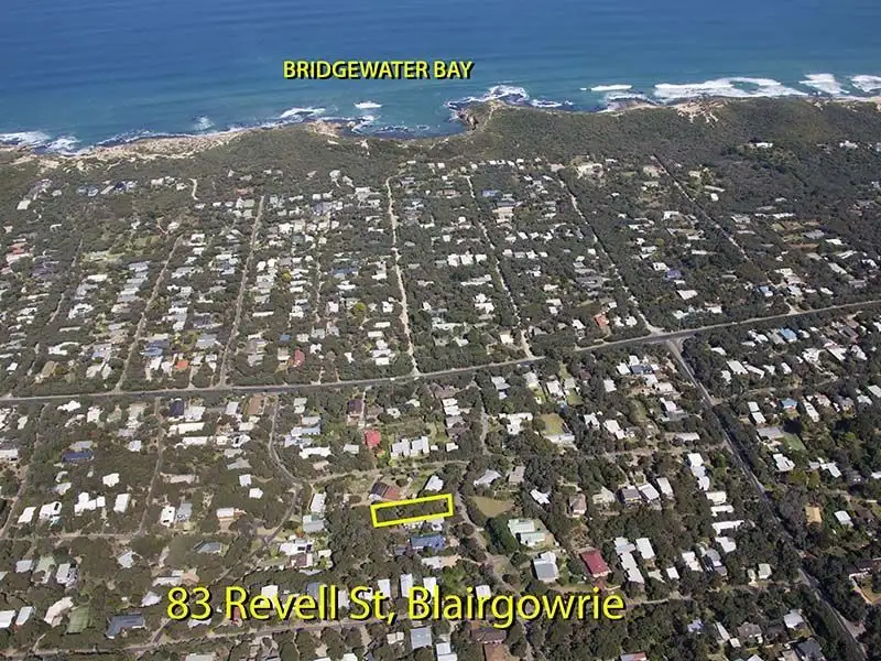 Main view of Homely land listing, 83 Revell Street, Blairgowrie VIC 3942