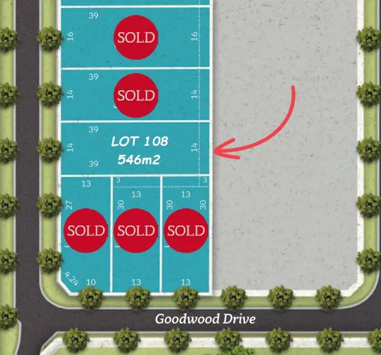 Fifth view of Homely land listing, 53 (LOT 108) GOODWOOD DRIVE, Cowes VIC 3922