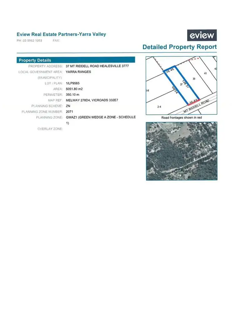 Third view of Homely land listing, 37 Mt Riddell Road, Healesville VIC 3777