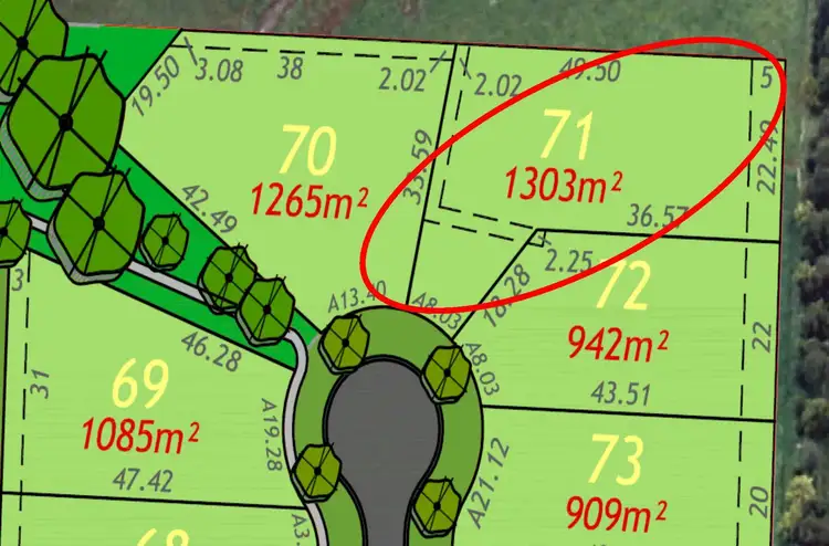 Main view of Homely land listing, Lot 71 SHINGLERS RIDGE, Leongatha VIC 3953