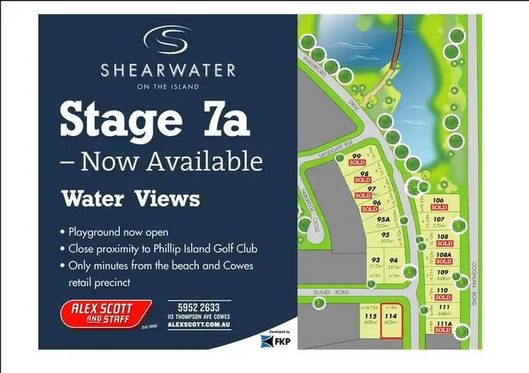 Second view of Homely land listing, LOT 114 SHEARWATER ESTATE COWES, Cowes VIC 3922