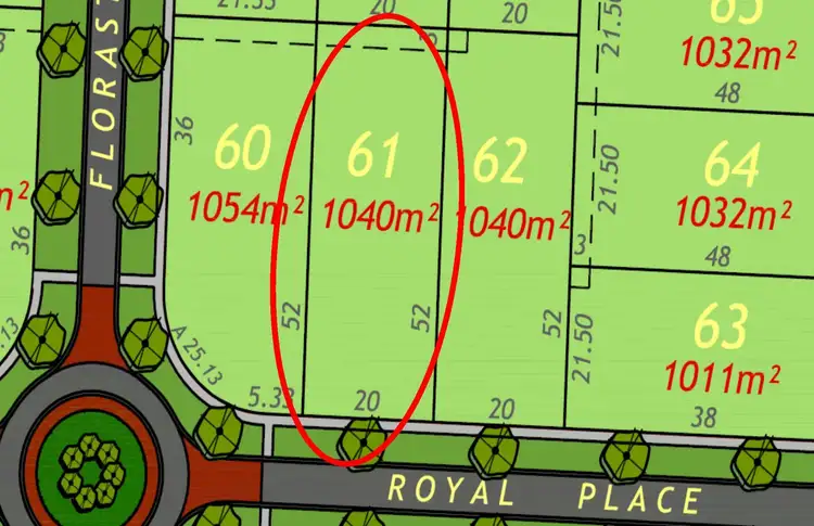 Main view of Homely land listing, Lot 61 SHINGLERS RIDGE, Leongatha VIC 3953