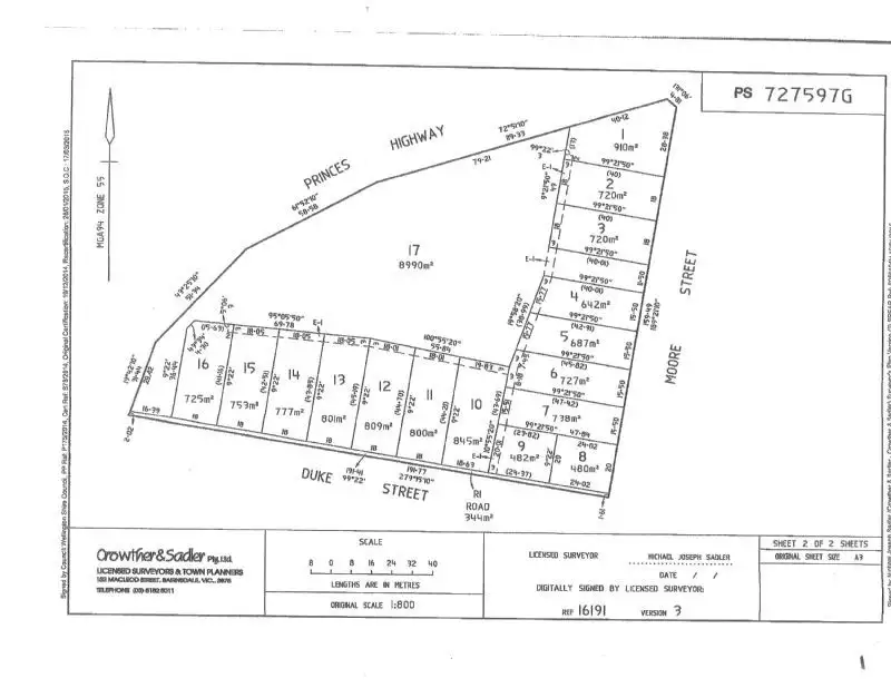 Main view of Homely land listing, 104 (Lot 12) Duke Street, Rosedale VIC 3847