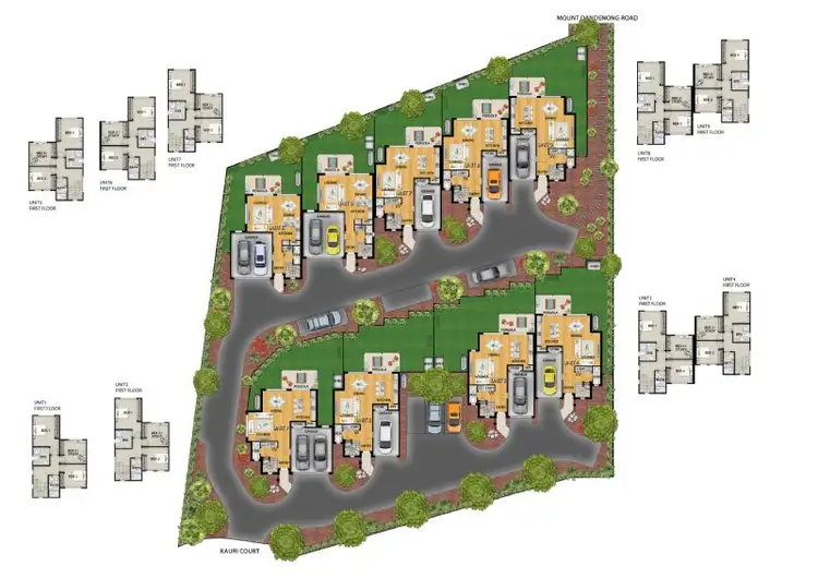 Third view of Homely unit listing, 1-9/8 Kauri Court, Croydon VIC 3136